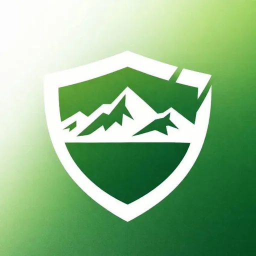 Кавказ VPN — логотип, щит с горами